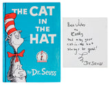 Dr. Seuss "Best Wishes" Signed The Cat in the Hat Hardcover Book BAS #AE13957