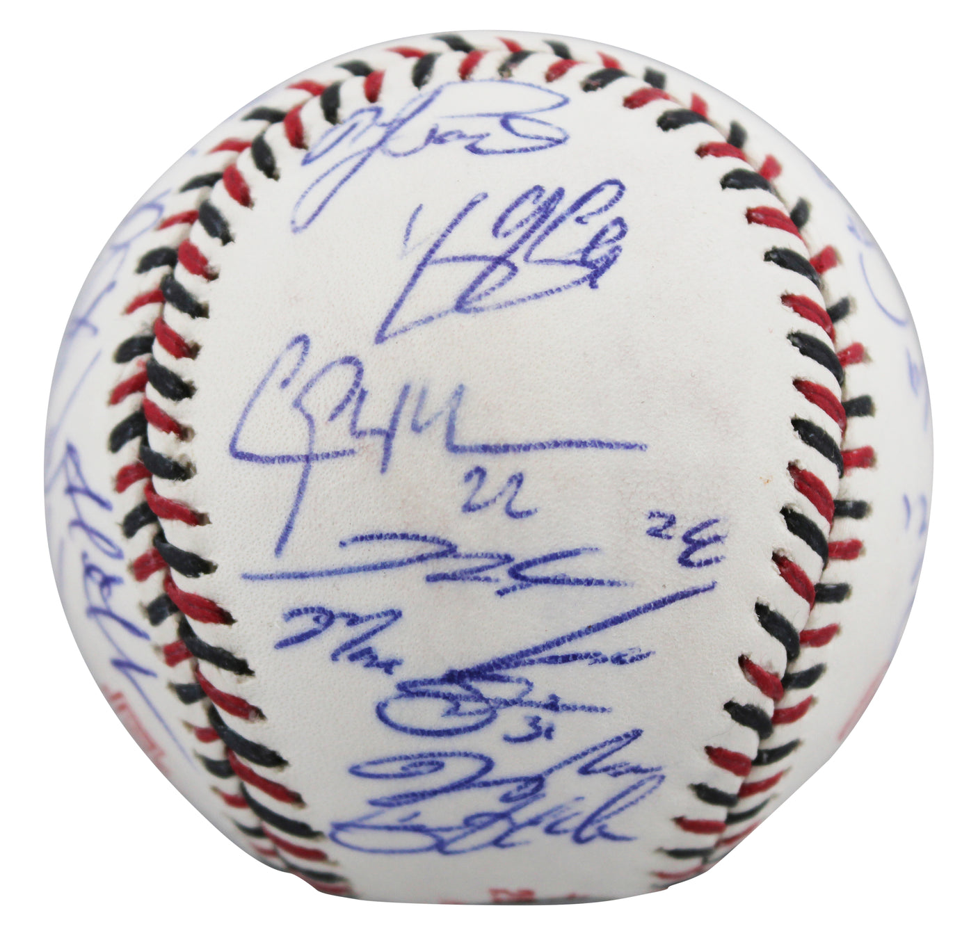 2015 NL ASG (26) Bryant, deGrom, Kershaw, Scherzer Signed Baseball BAS #AE13966