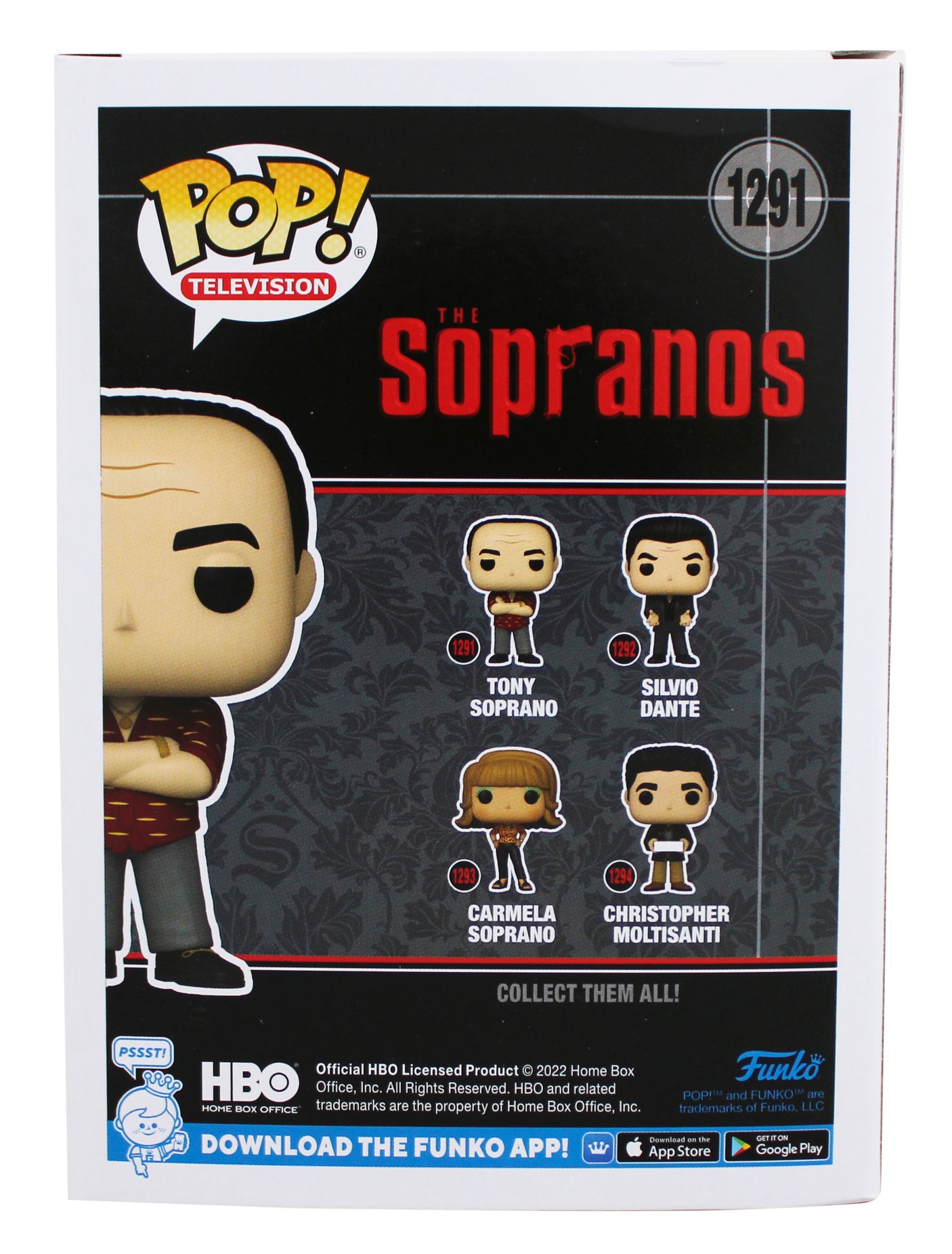 Robert Iler & Jamie-Lynn Sigler Sopranos Signed #1291 Funko Pop Vinyl Figure JSA