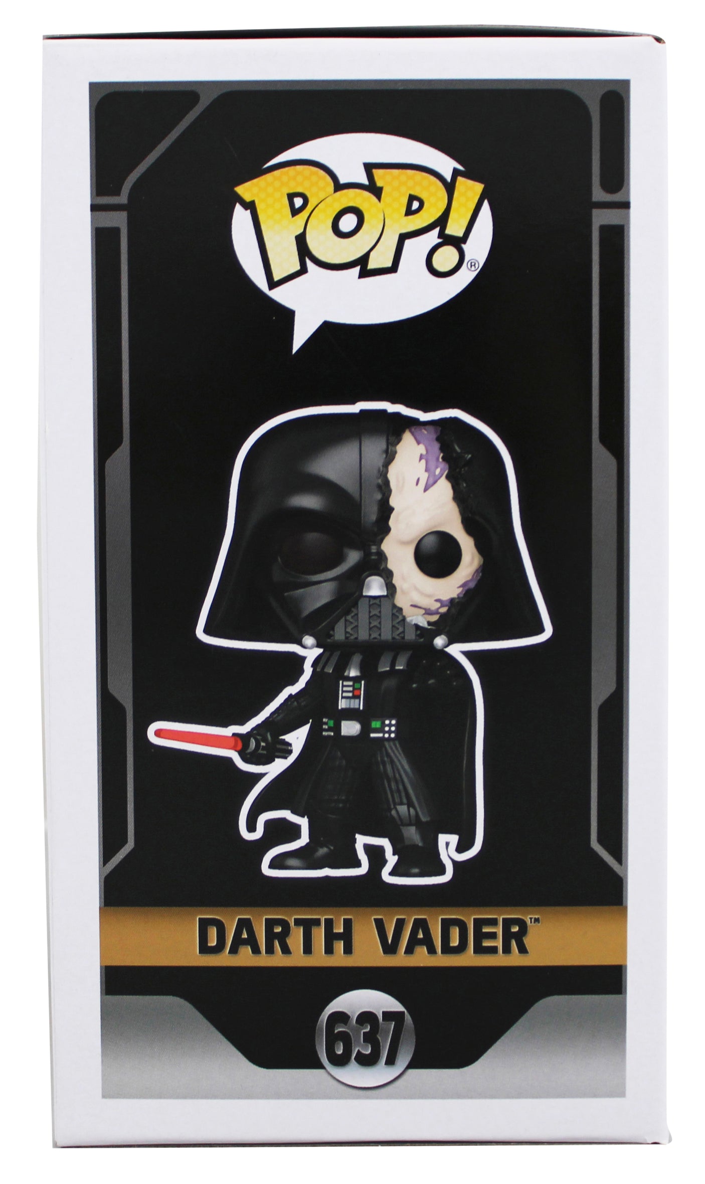Hayden Christensen Star Wars "Darth Vader" Signed #637 Funko Pop Figure JSA