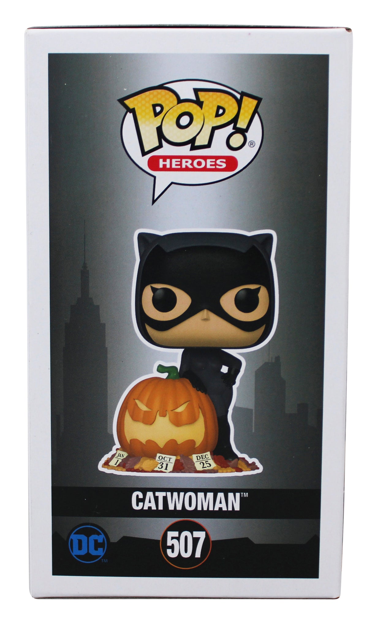 Halle Berry Catwoman Authentic Signed #507 Funko Pop Vinyl Figure BAS #BQ48495