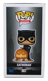 Halle Berry Catwoman Authentic Signed #507 Funko Pop Vinyl Figure BAS #BQ48495