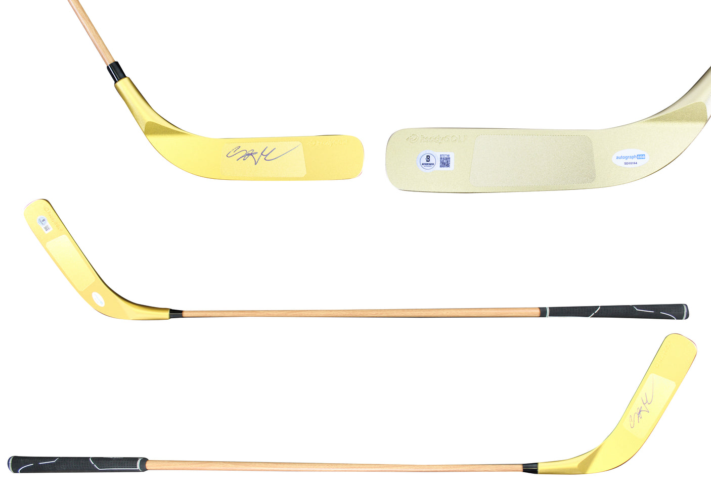 Adam Sandler Happy Gilmore Signed Ready Golf Hockey Putter BAS #BT57748