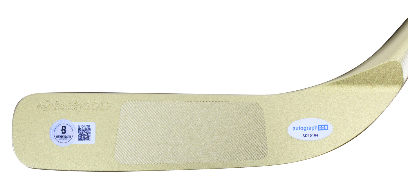 Adam Sandler Happy Gilmore Signed Ready Golf Hockey Putter BAS #BT57748