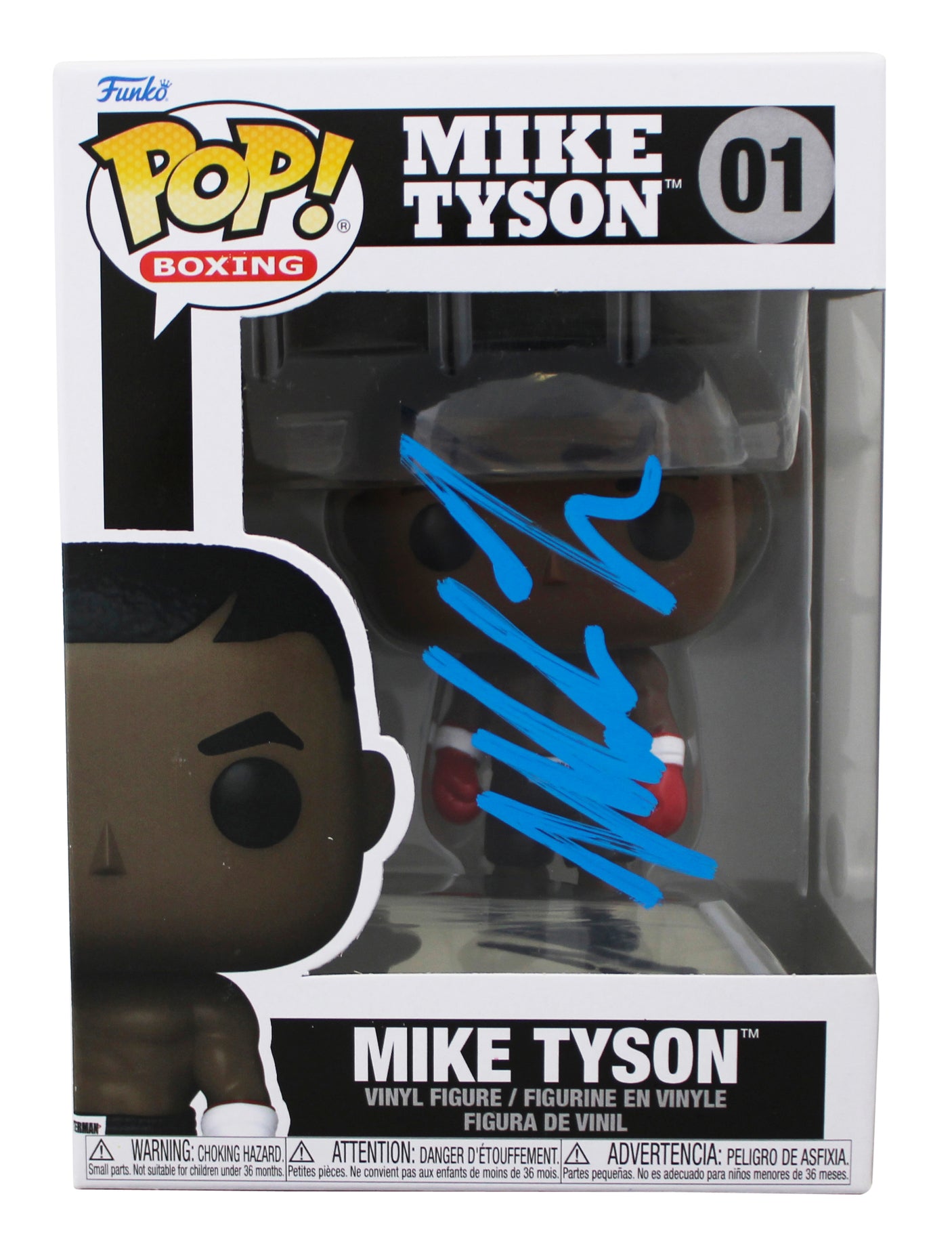 Mike Tyson Authentic Signed #01 Funko Pop Vinyl Figure Autographed JSA #CF51287