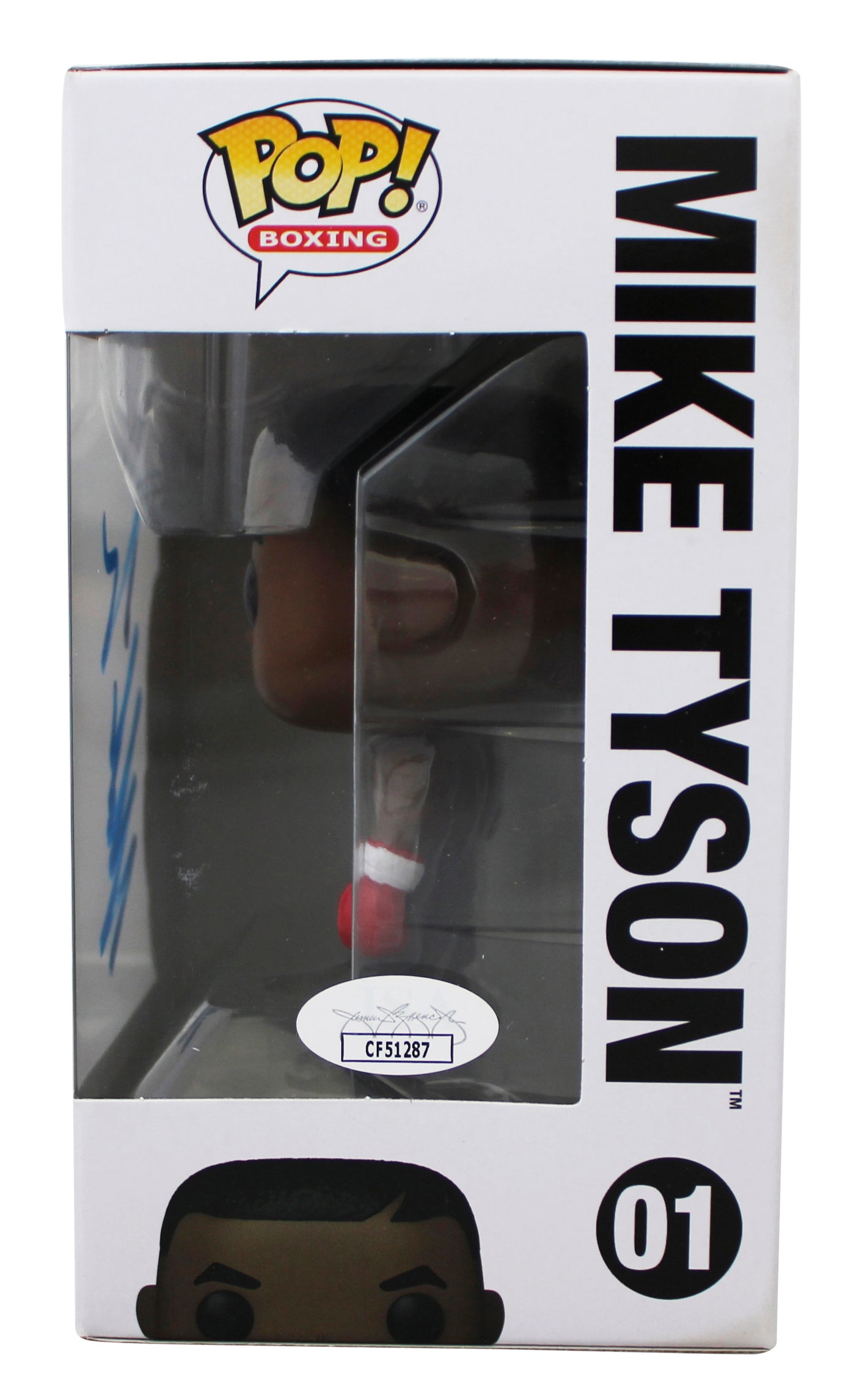 Mike Tyson Authentic Signed #01 Funko Pop Vinyl Figure Autographed JSA #CF51287