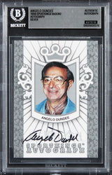 Angelo Dundee Signed 2008 Sportkings Silver #ADUN2 Card Auto GM 10! BAS Slabbed