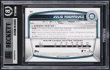 Mariners Julio Rodriguez Signed 2026 Bowman #96 Card Auto Grade 10! BAS Slabbed