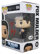David Duchovny The X-Files Signed Fox Mulder #1614 Funko Pop Figure JSA #CI32782