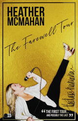 Heather McMahan Stand-Up Comedian Signed 11x17 The Farwell Tour Poster BAS