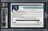 Mariners Julio Rodriguez Signed 2024 Bowman Chrome #95 Card Auto 10! BAS Slabbed