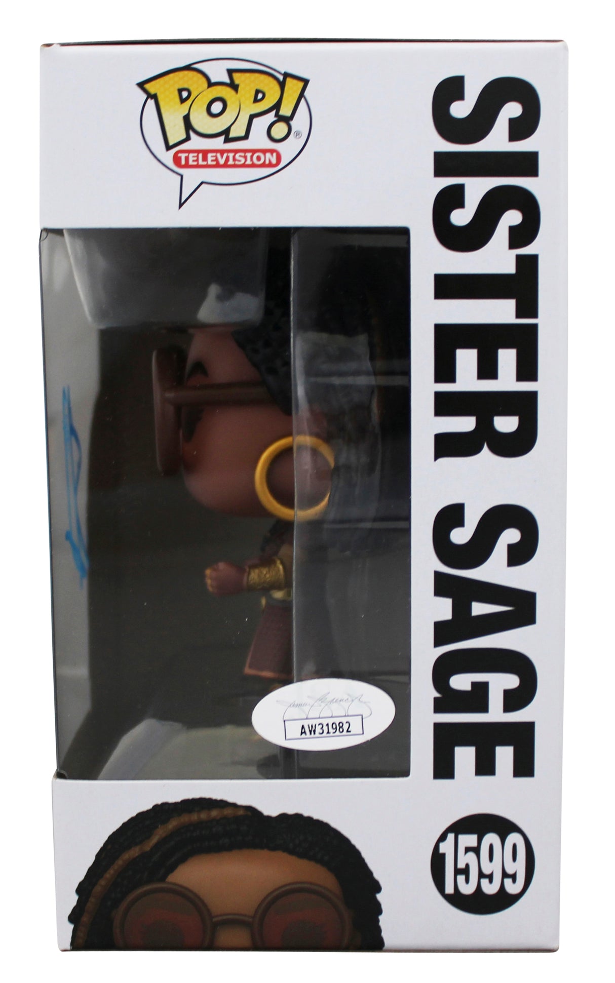 Susan Heyward The Boys Signed Sister Sage #1599 Funko Pop Figure JSA #AW31982