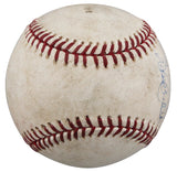 Yankees (3) Jeter, Rivera & Girardi Authentic Signed Game Used Baseball Steiner