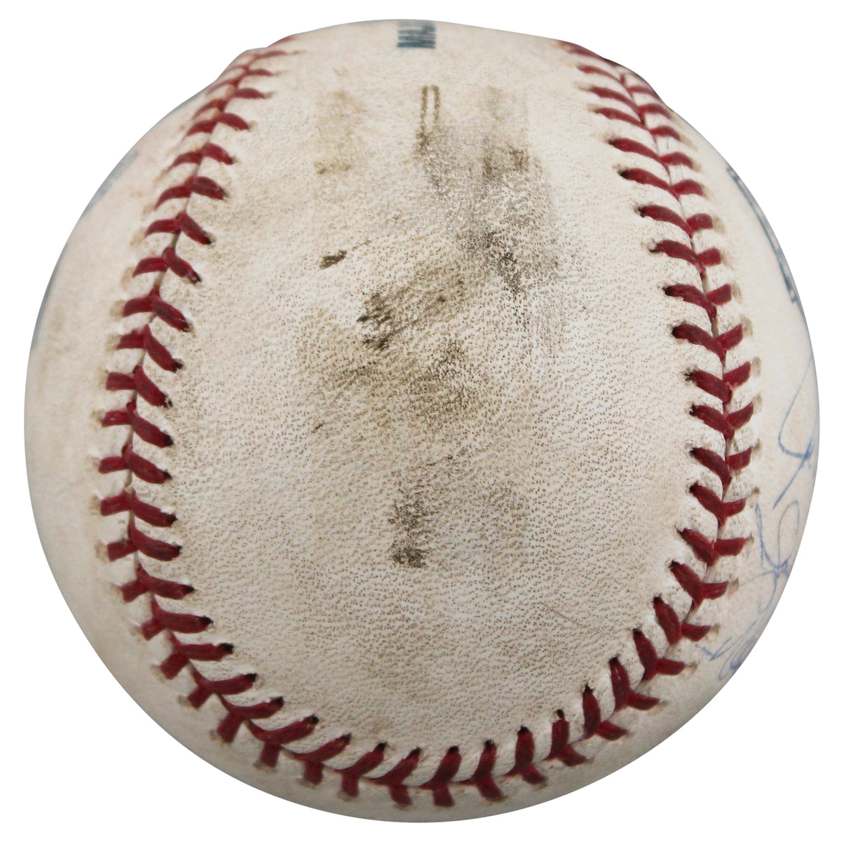 Yankees (3) Jeter, Rivera & Girardi Authentic Signed Game Used Baseball Steiner