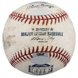 Yankees (3) Jeter, Rivera & Girardi Authentic Signed Game Used Baseball Steiner
