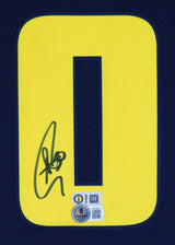 Warriors Stephen Curry Signed Navy Blue Nike City Swingman Jersey BAS #AE13939