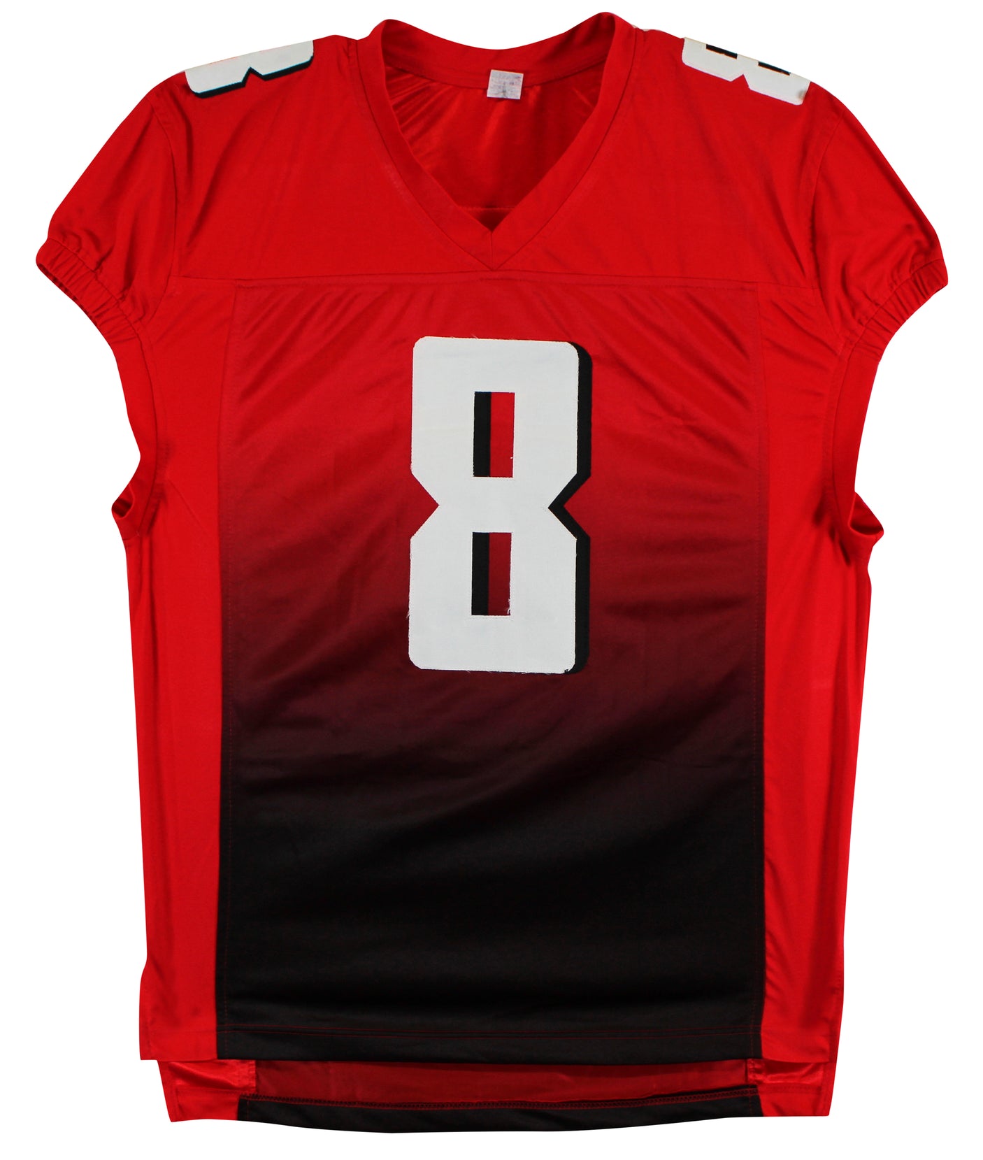 Kyle Pitts Authentic Signed Red Pro Cut Jersey BAS Witnessed #1W035627