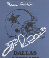 Cowboys (3) Smith, Irvin & Switzer Signed SB XXX Media Guide BAS #AE13402