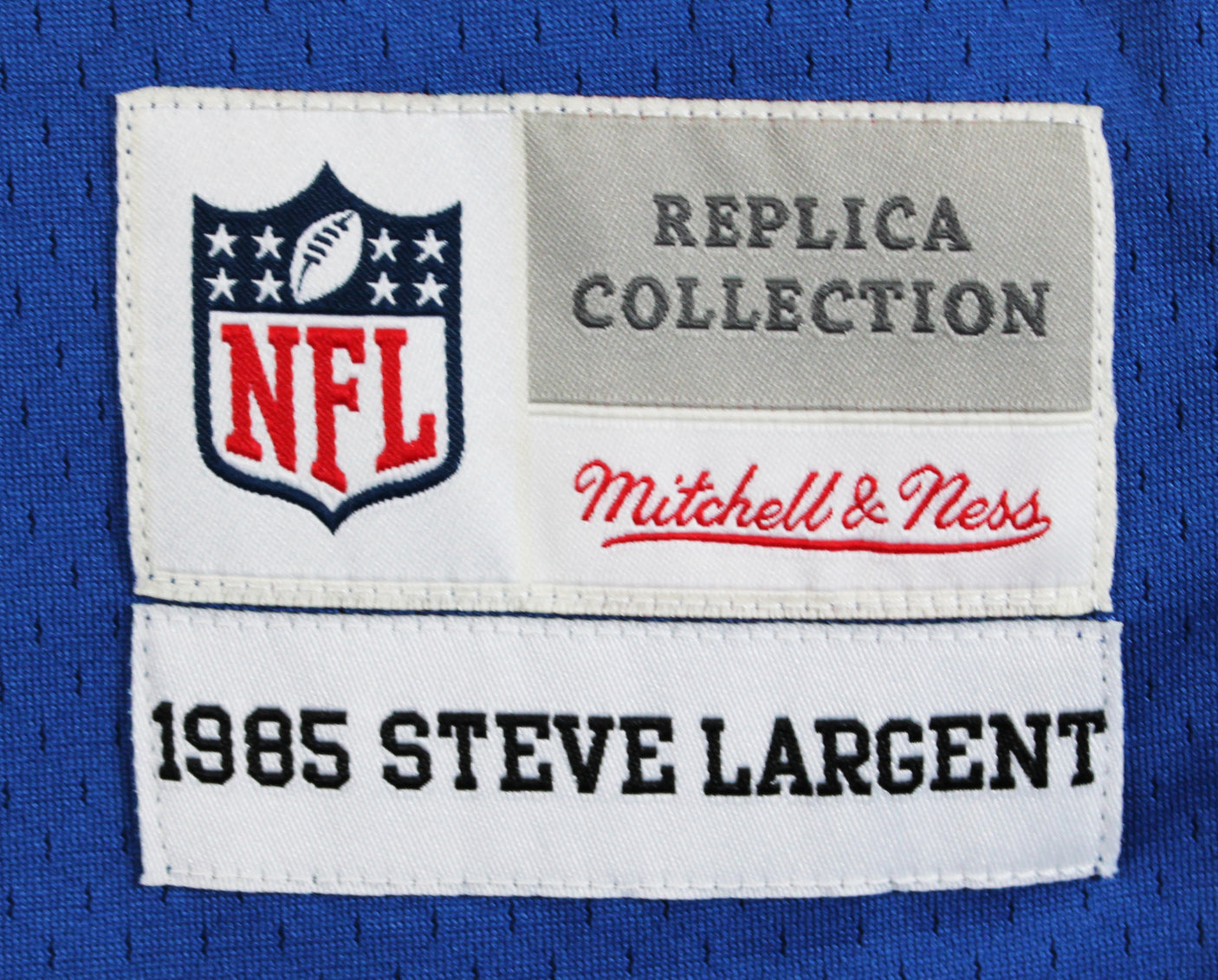 Seahawks Steve Largent "HOF 95" Signed Blue Mitchell & Ness Jersey BAS #BT57749