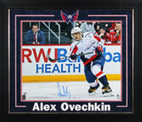 Capitals Alex Ovechkin Authentic Signed 16x20 Horizontal Framed Photo Fanatics
