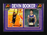 Suns Devin Booker Authentic Signed 8x10 Framed Photo Autographed BAS #BR54787