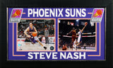 Suns Steve Nash Authentic Signed 8x10 Framed Photo Autographed BAS #BR54786