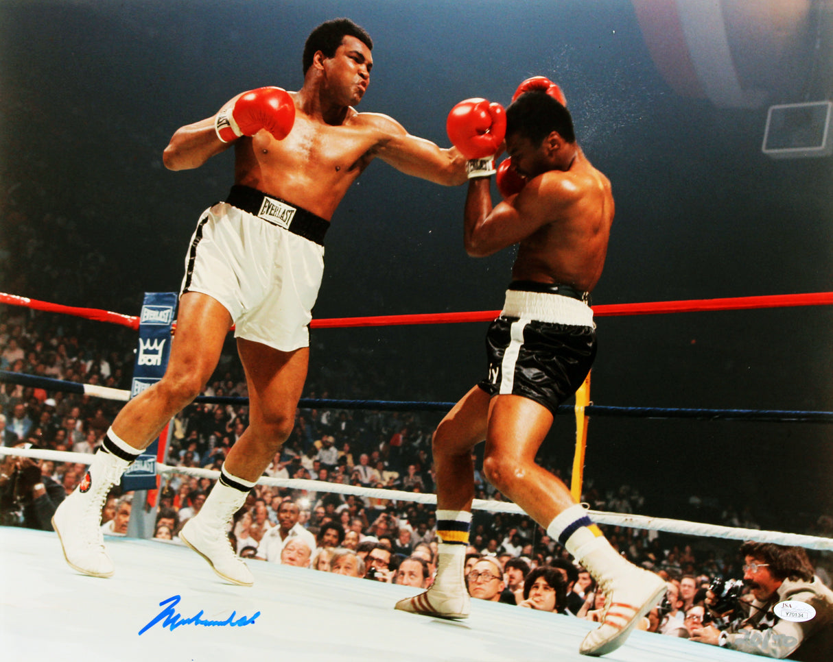 Muhammad Ali Authentic Signed 16x20 Horizontal Photo Autographed BAS #AE13399