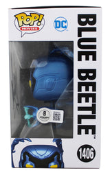 Xolo Mariduena Blue Beetle Signed #1406 Funko Pop Vinyl Figure BAS #BN36431