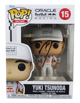 Yuki Tsunoda Formula 1 Authentic Signed #15 Funko Pop Vinyl Figure JSA #CK21661