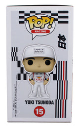 Yuki Tsunoda Formula 1 Authentic Signed #15 Funko Pop Vinyl Figure JSA #CK21661
