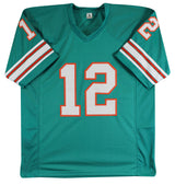 Bob Griese Authentic Signed Teal Pro Style Jersey Autographed JSA 2