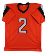 Patrick Surtain II Authentic Signed Orange Pro Style Jersey BAS Witnessed