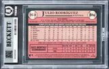 Mariners Julio Rodriguez Signed 2024 Topps #T89C44 Card Auto GM 10! BAS Slabbed