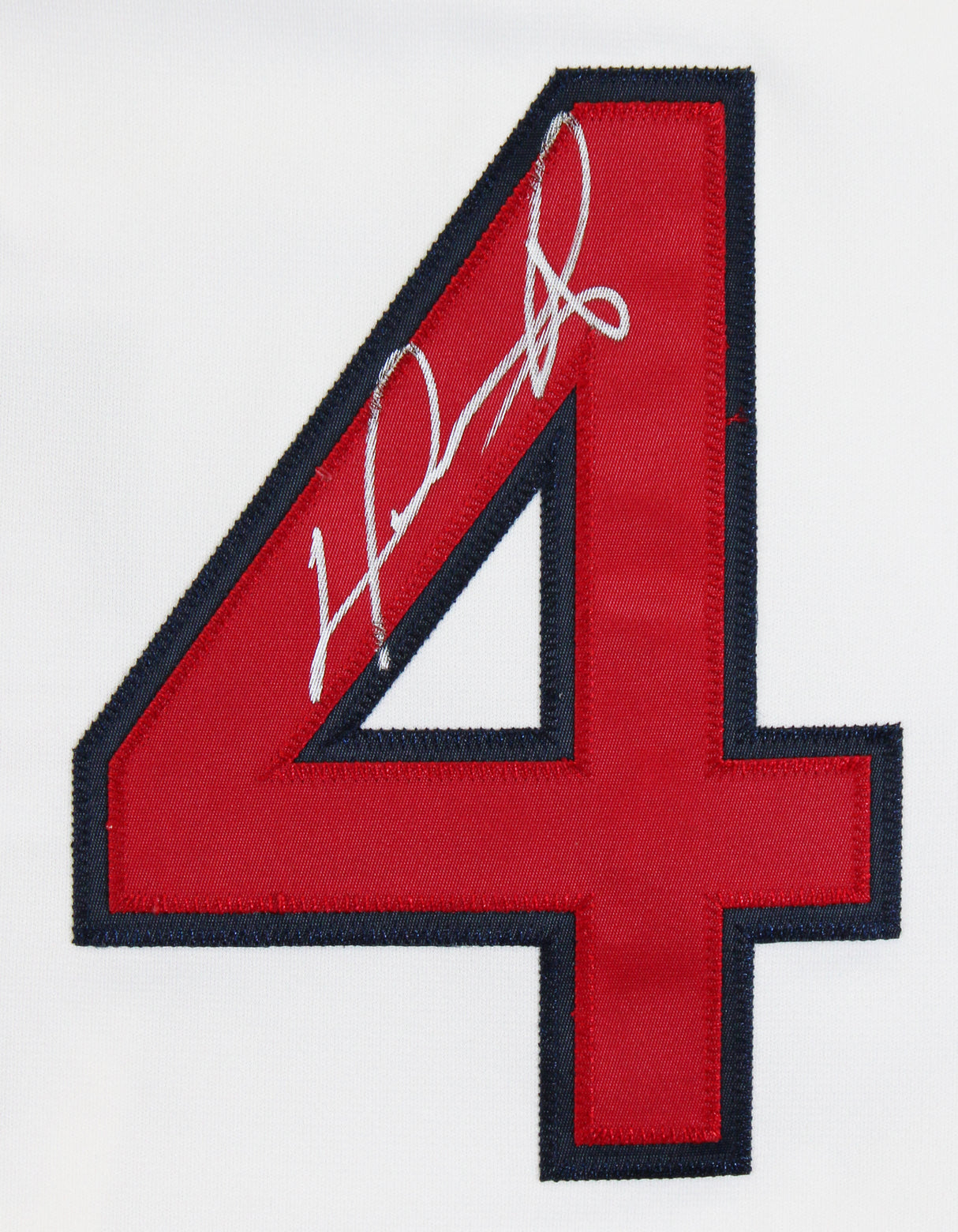 Red Sox David Ortiz Signed White Alternate Majestic Jersey BAS Witness #2W964332