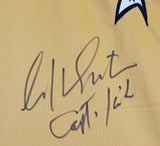 William Shatner Star Trek "Captain Kirk" Authentic Signed Uniform Shirt BAS Wit