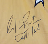 William Shatner Star Trek "Captain Kirk" Authentic Signed Uniform Shirt BAS Wit