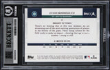 Mariners Julio Rodriguez Signed 2022 Topps X Soto #15 RC Card Auto 10! BAS Slab