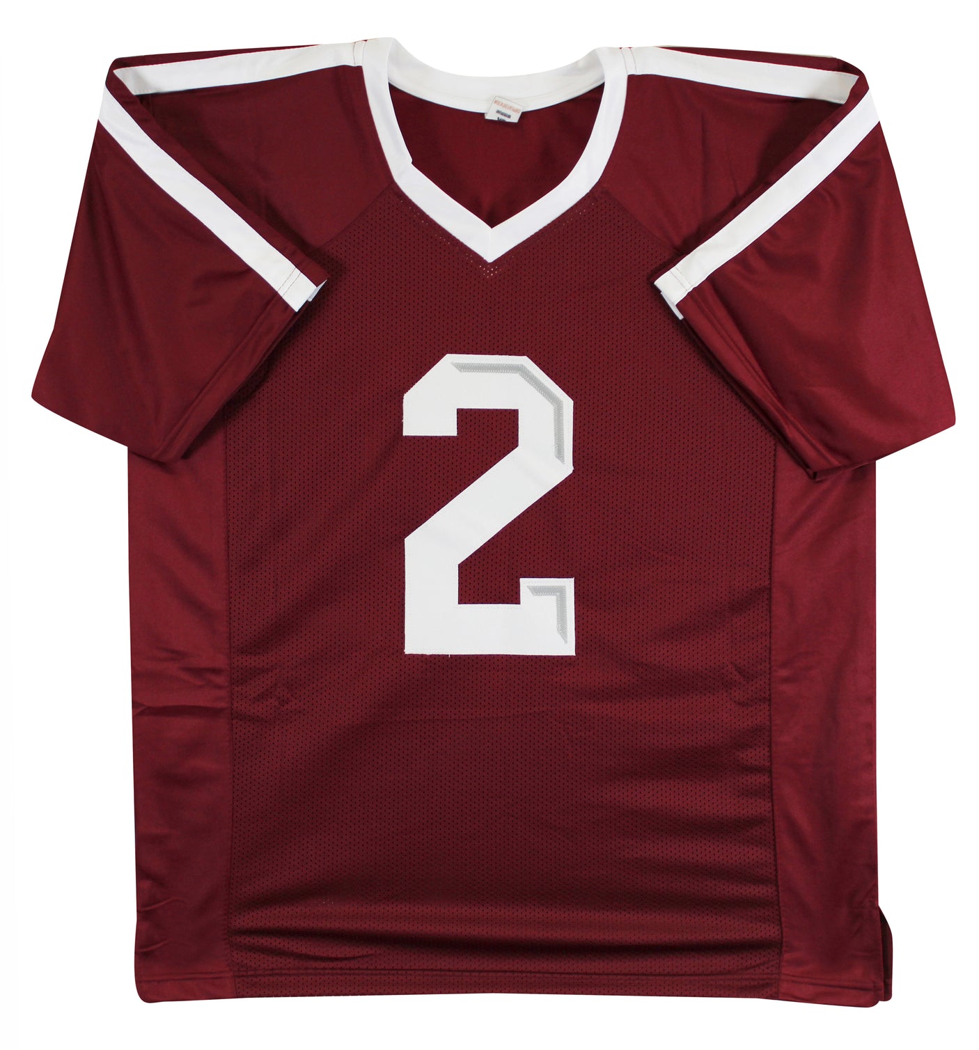 Texas A&M Johnny Manziel "2x Insc" Signed Maroon Pro Style Jersey BAS #2W560331