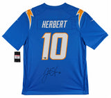 Chargers Justin Herbert Authentic Signed Powder Blue Nike Game Jersey Fanatics