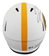 Steelers Hines Ward "SB XL MVP" Signed Lunar F/S Speed Proline Helmet BAS Wit