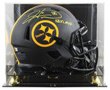 Steelers Hines Ward "SB MVP" Signed Eclipse F/S Speed Proline Helmet w/ Case BAS