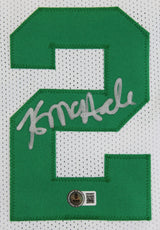 Kevin McHale Authentic Signed White Pro Style Jersey Autographed BAS Witnessed