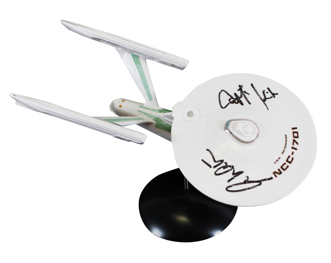 William Shatner Star Trek "Captain Kirk" Signed U.S.S. Enterprise Model BAS W