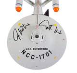 William Shatner Star Trek "Captain Kirk" Signed USS Enterprise NCC-1701 BAS Wit