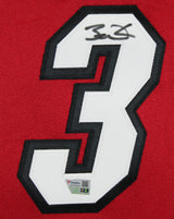 Heat Dwyane Wade Signed 2005-06 Red Mitchell & Ness Authentic Jersey Fanatics