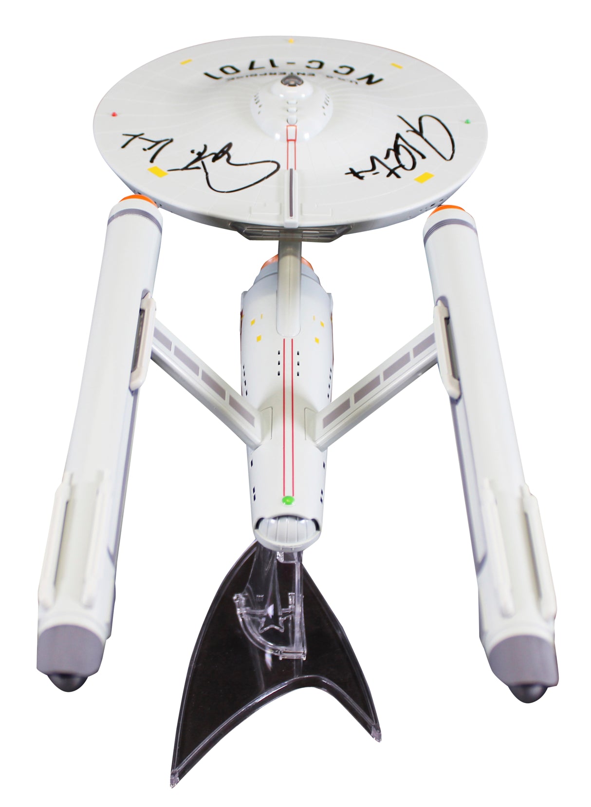 William Shatner Star Trek "Captain Kirk" Signed USS Enterprise NCC-1701 BAS Wit