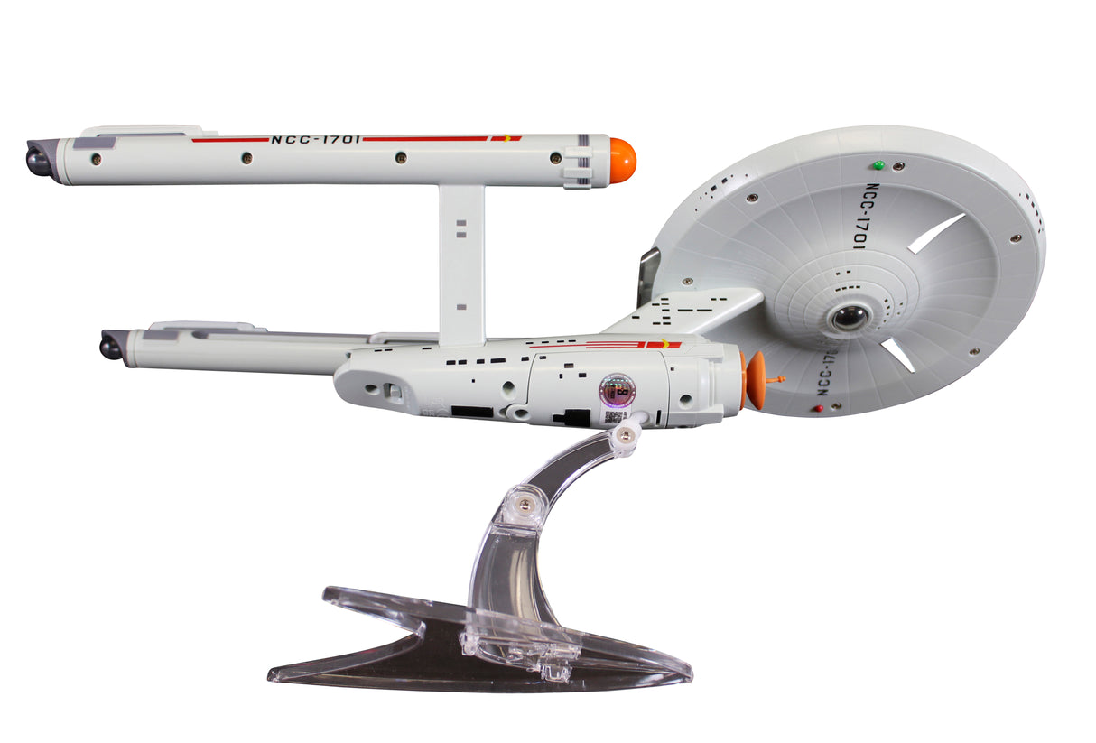 William Shatner Star Trek "Captain Kirk" Signed USS Enterprise NCC-1701 BAS Wit