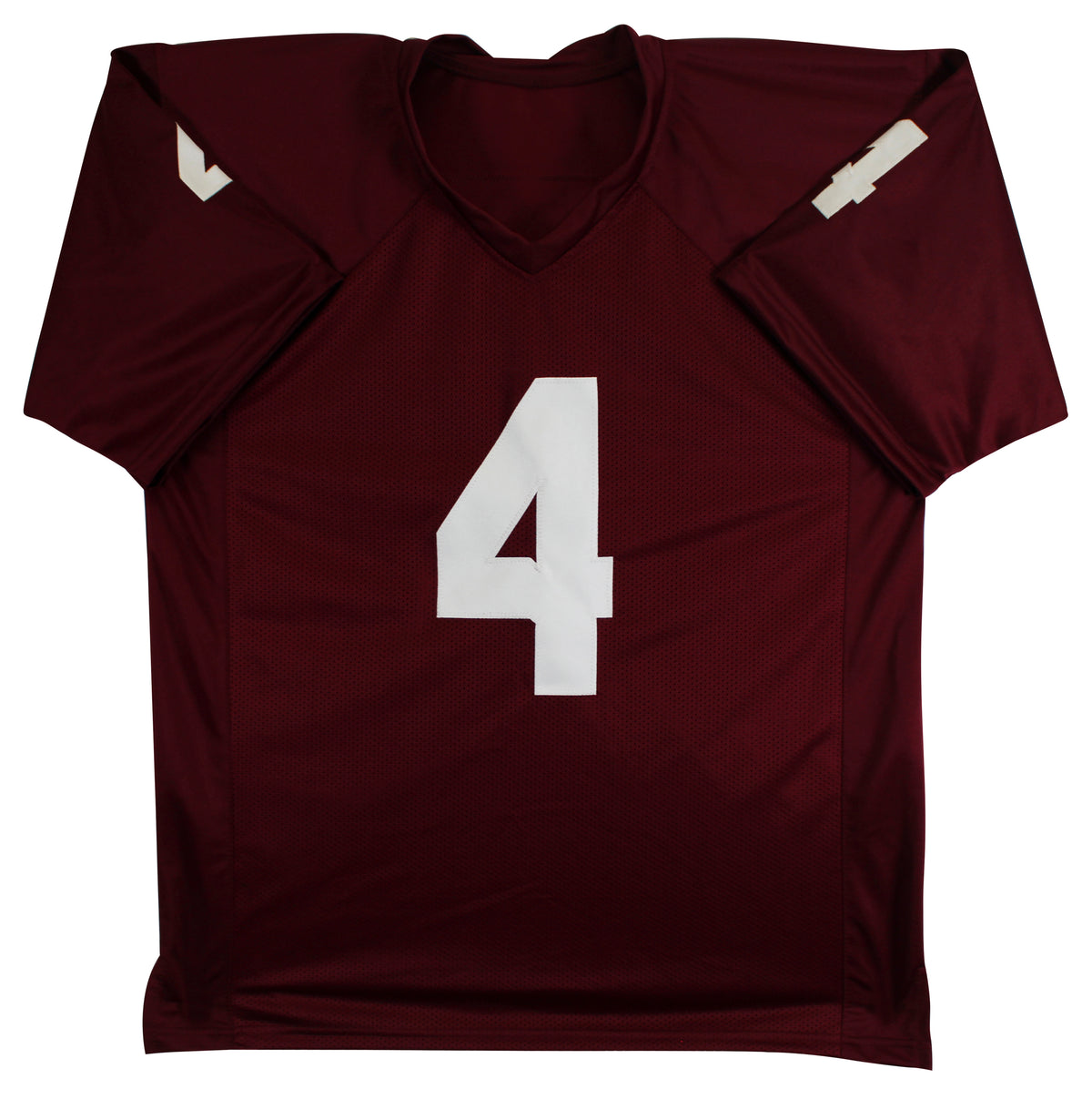 Texas A&M Rueben Owens II Signed Maroon Pro Style Jersey BAS Witnessed #4W040909