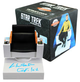 William Shatner Star Trek "Captain Kirk" Signed 1:6 FX Captain's Chair BAS Wit