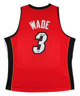 Heat Dwyane Wade Authentic Signed 2005-06 Red M&N HWC Swingman Jersey Fanatics